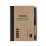 BLOCO DE ANOT. C/ AUTOADESIVOS E CALCULADORA - BEGE