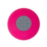 CAIXINHA DE SOM C/VENTOSA CAIXA ACRÍLICA - ROSA