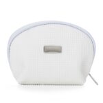 NECESSAIRE DE COURO SINTÉTICO - BRANCO