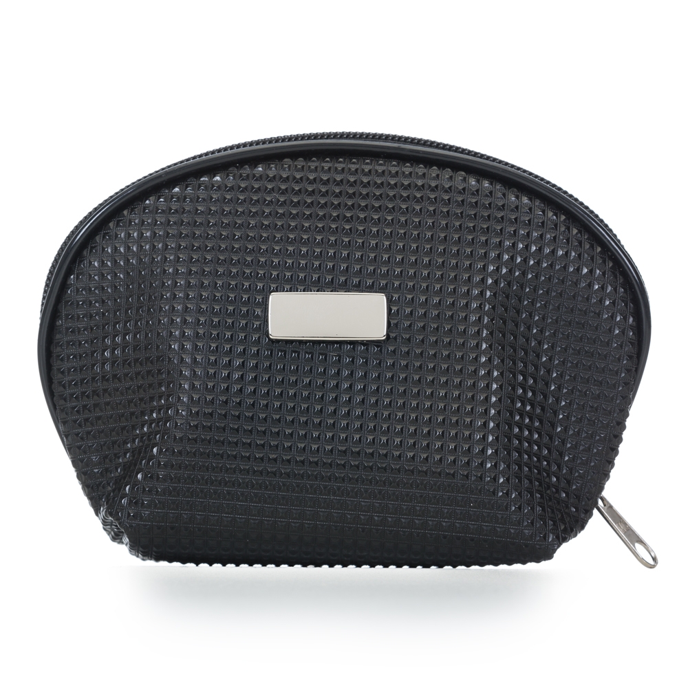 NECESSAIRE DE COURO SINTÉTICO - PRETO - PRETO NECESSAIRE DE COURO SINTÉTICO - PRETO - PRETO