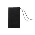 SACO DE VELUDO COSTURADO - PRETO