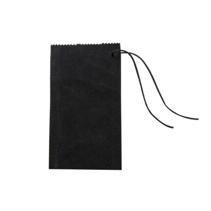 SACO DE VELUDO COSTURADO - PRETO