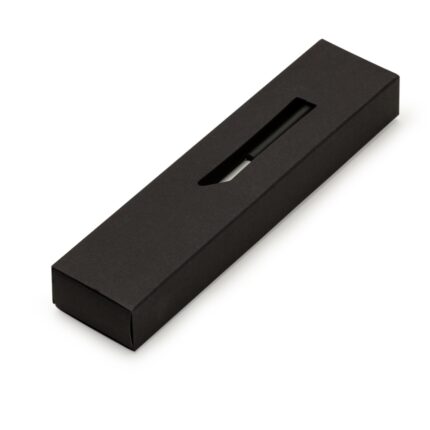 ESTOJO DE PAPEL P/ 1 CANETA - PRETO