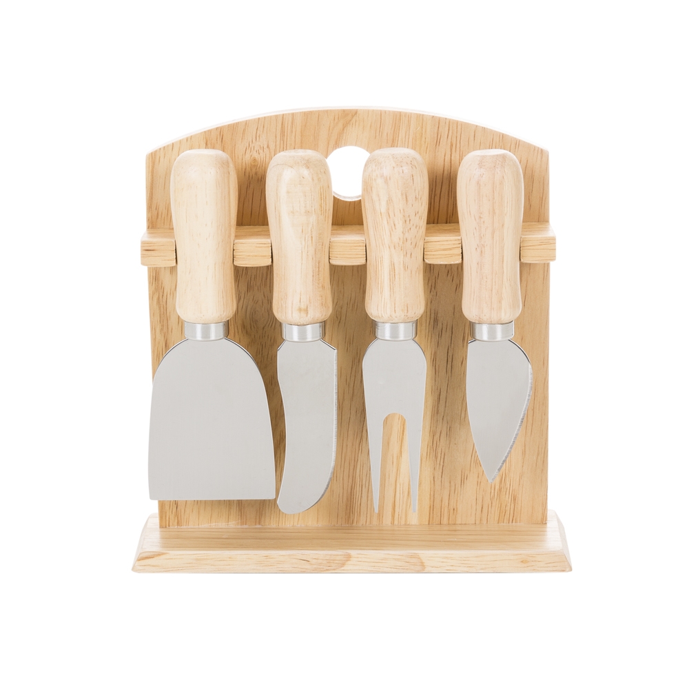 KIT QUEIJO C/ 5 PEÇAS - MARROM KIT QUEIJO C/ 5 PEÇAS - MARROM