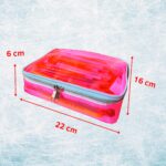 GOOD VIBES - ( TRANSP. PINK COM BRANCO) NECESSAIRE JUMBO - Imagem 5