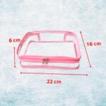 GOOD VIBES - ( TRANSP. ROSA ) NECESSAIRE JUMBO - Imagem 5