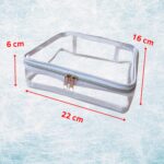 GOOD VIBES - ( TRANSP. BRANCO ) NECESSAIRE JUMBO - Imagem 5