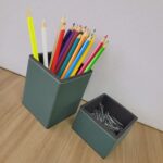 OFFICE - KIT PORTA CANETA E CLIPS - VERDE MUSGO - Imagem 4
