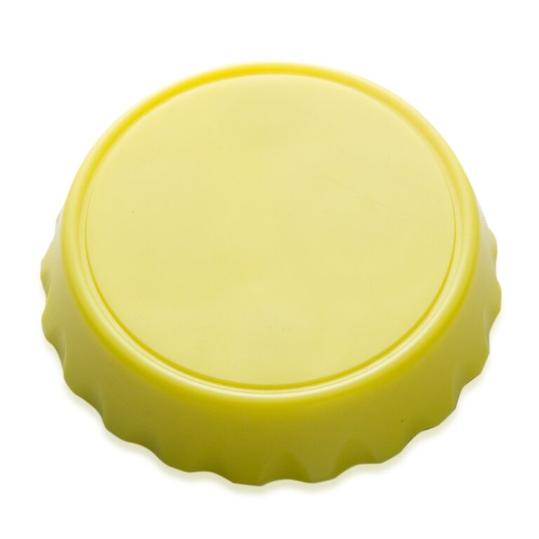 ABRIDOR DE GARRAFA COM ÍMÃ - AMARELO