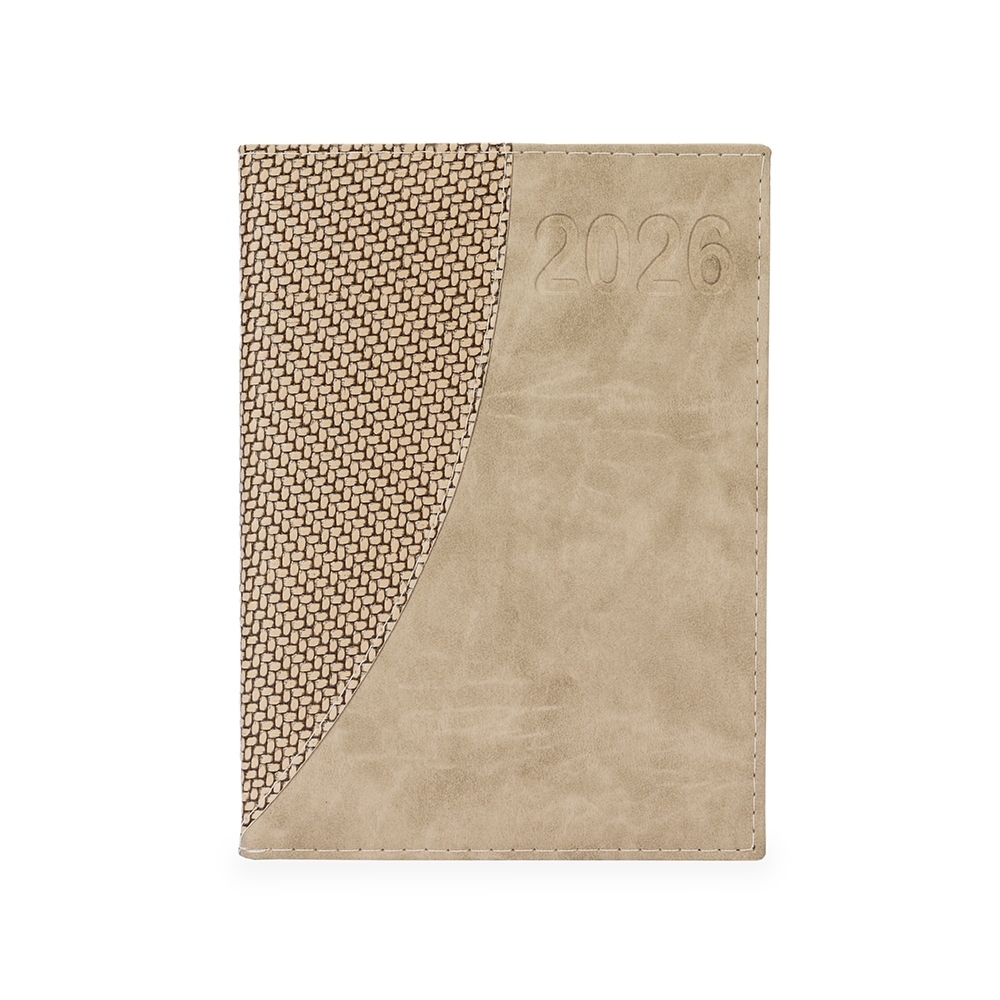 AGENDA DIÁRIA 2026 - BEGE AGENDA DIÁRIA 2026 - BEGE