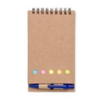 BLOCO DE ANOT. C/ AUTOADESIVO - AZUL - AZUL