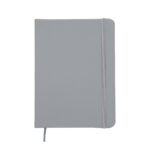 CADERNETA EMBORRACHADA - CINZA
