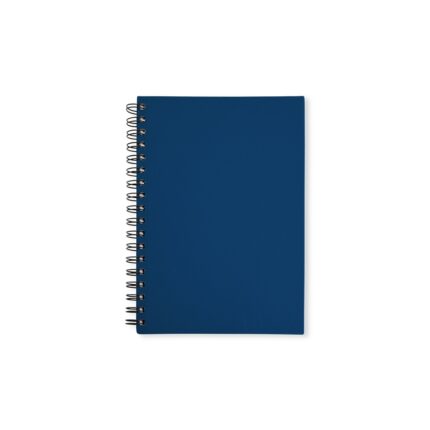 CADERNO CAPA EMBORRACHADA - AZUL