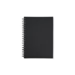 CADERNO CAPA EMBORRACHADA - PRETO