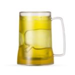 CANECA ACRÍLICA C/ GEL - AMARELO