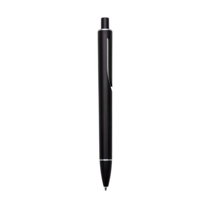 CANETA PLÁSTICA C/ 1 ANEL - PRETO