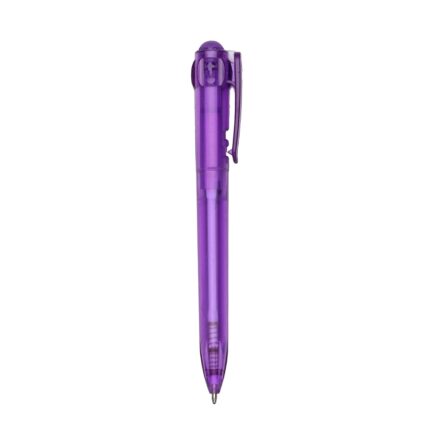 CANETA PLÁSTICA - ROXO
