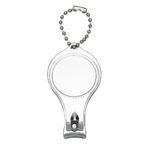 CHAVEIRO ABRIDOR DE GARRAFA - CINZA