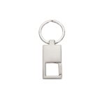 CHAVEIRO DE METAL RETANGULAR - CINZA