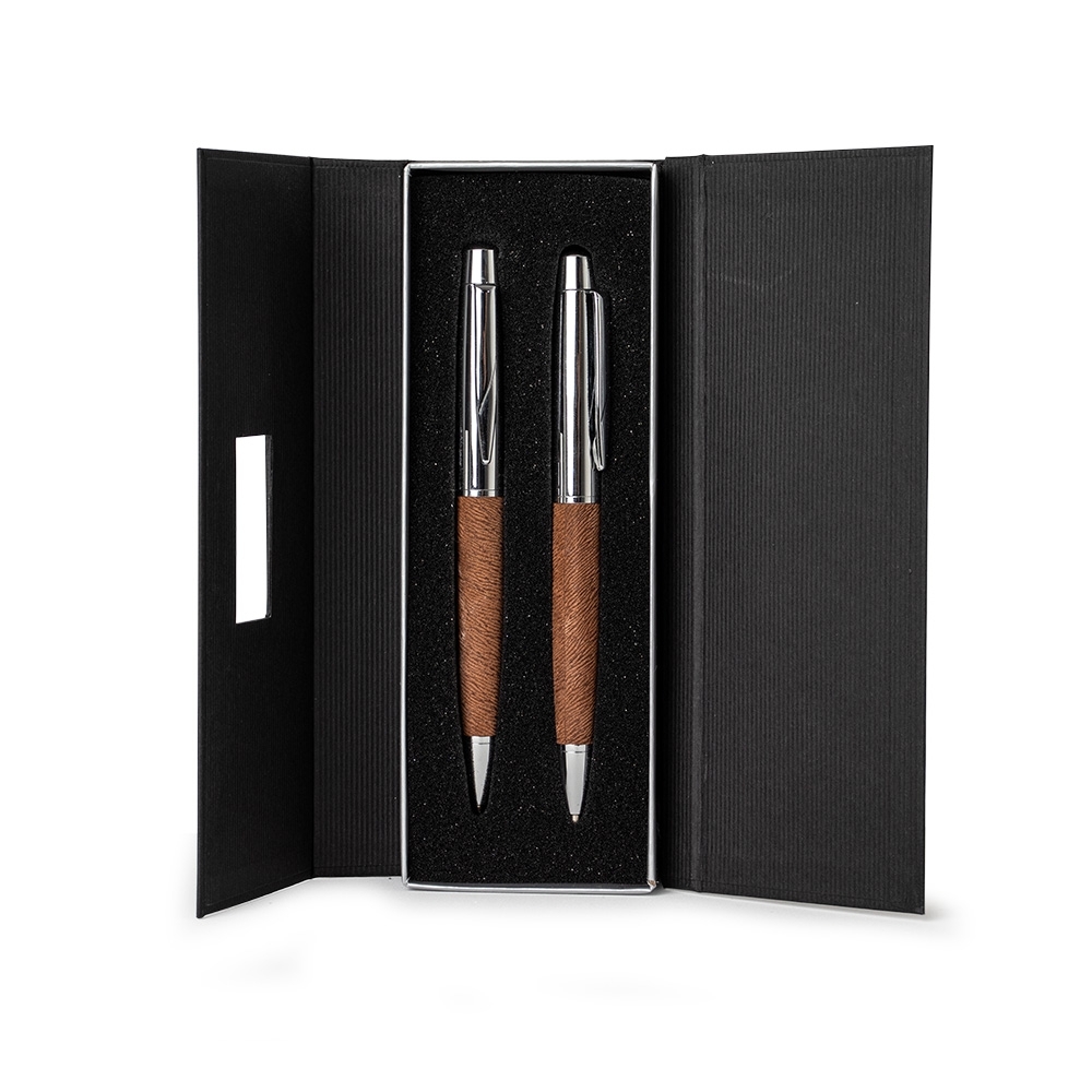 CONJUNTO CANETA E LAPISEIRA METAL - CINZA CONJUNTO CANETA E LAPISEIRA METAL - CINZA