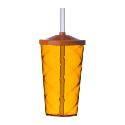 COPO PS 550ML - LARANJA