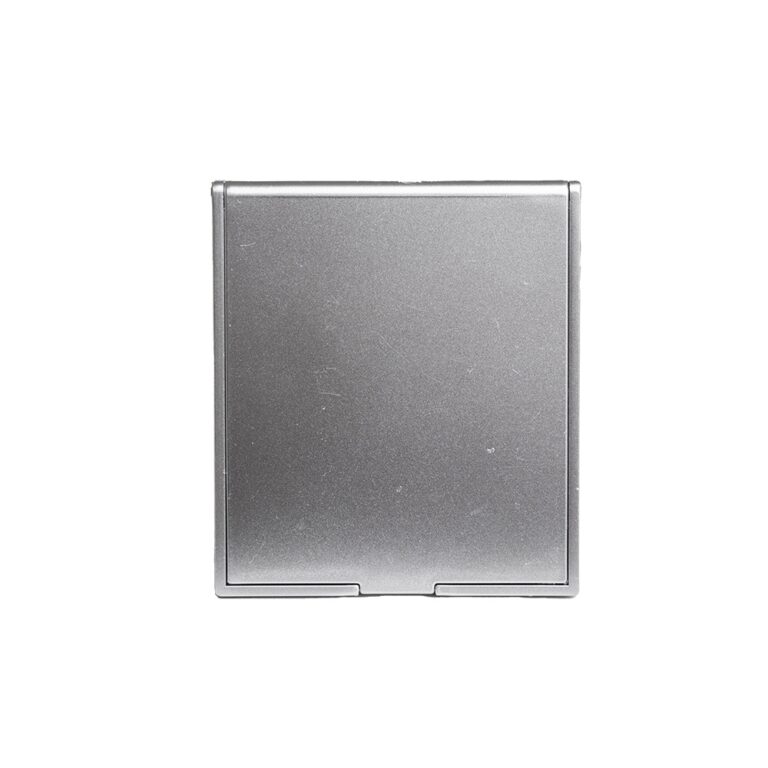 ESPELHO PLÁSTICO RETANGULAR - CINZA