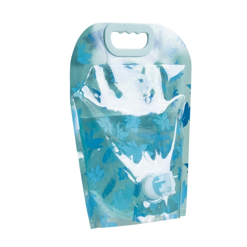 GALÃO DOBRÁVEL 3 LITROS FLORIDO - AZUL GALÃO DOBRÁVEL 3 LITROS FLORIDO - AZUL