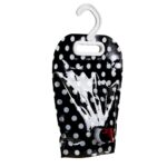 GALÃO DOBRÁVEL 3 LITROS BOLINHAS - PRETO