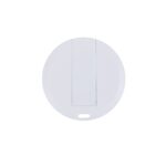 MINI CARCAÇA P/ PEN CARD REDONDA - BRANCO