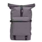 MOCHILA DE COURO SINTÉTICO 41 LITROS- CHUMBO