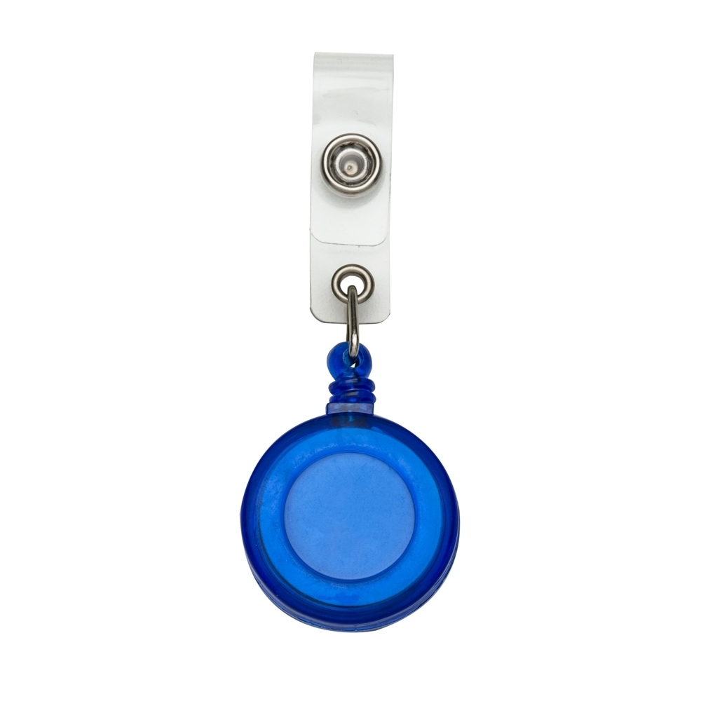 PORTA CRACHA AZUL TRANSPARENTE - AZUL PORTA CRACHA AZUL TRANSPARENTE - AZUL