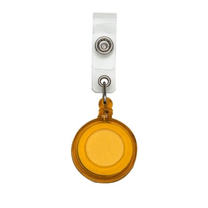 PORTA CRACHA LARANJA TRANSPARENTE - LARANJA