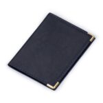 PORTA DOCUMENTO EM COURO SINTÉTICO - AZUL - AZUL