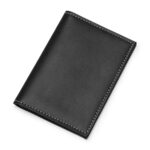 PORTA DOCUMENTO DE COURO SINTETICO - PRETO