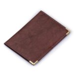 PORTA DOCUMENTO EM COURO SINTÉTICO - VERMELHO - VERMELHO