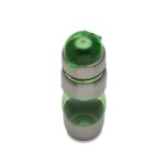 SQUEEZE PLASTICO C/ METAL 450ML BICO E ALÇA - VERDE