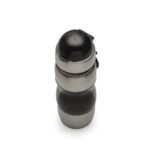 SQUEEZE PLASTICO C/ METAL 450ML BICO E ALÇA - PRETO
