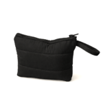 Necessaire Puffer Trapézio - Preta