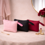 Necessaire Puffer Trapézio - Rosa - Imagem 2