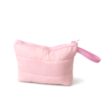 Necessaire Puffer Trapézio - Rosa