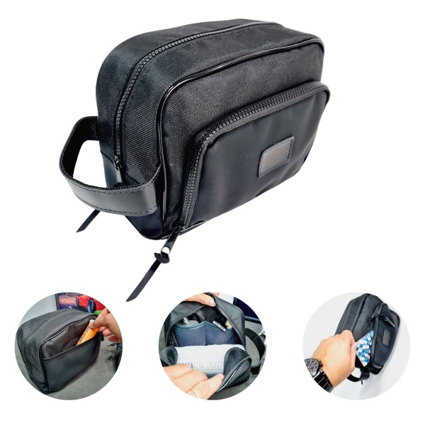 1 (Personalizado) BLACK FOR HIM - NECESSAIRE MASTER PANAMERA - Imagem 1