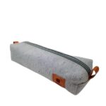 Estojo Pequeno Tecido Natural Basic - Cinza