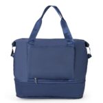 BOLSA EXPANSÍVEL E DOBRÁVEL 30 LITROS- AZUL
